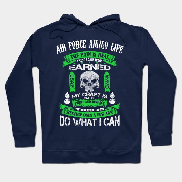 Air Force Ammo Life Hoodie by RelevantArt